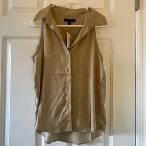 Banana Republic silky button down shirt